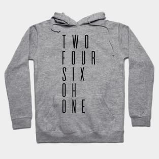 Two Four Six Oh One #2 Hoodie